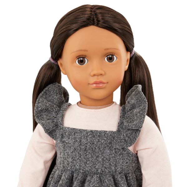 Our Generation 18-inch Doll Martina with Brown Eyes & Brunette Hair