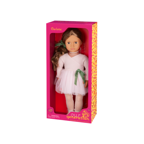 Our Generation 18-inch Ballerina Doll Carlota Packaging