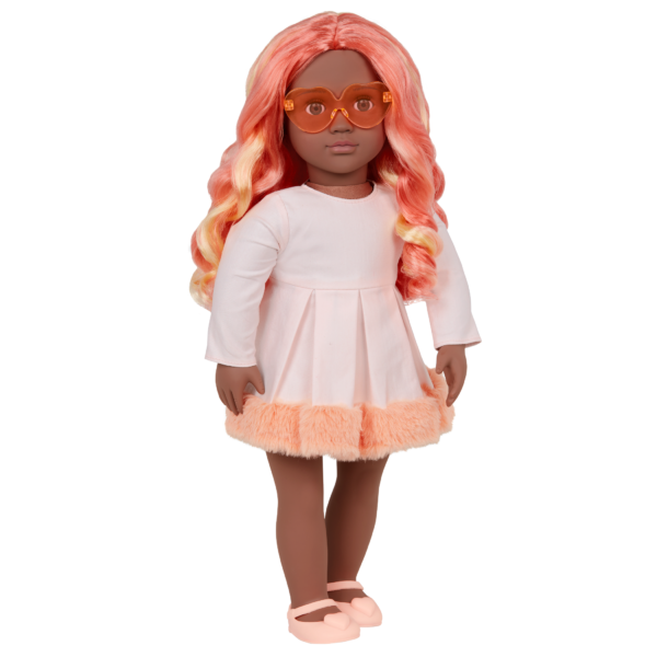 Our Generation 18-inch Multicolored Hair Doll Mirabelle & Dress Outfit