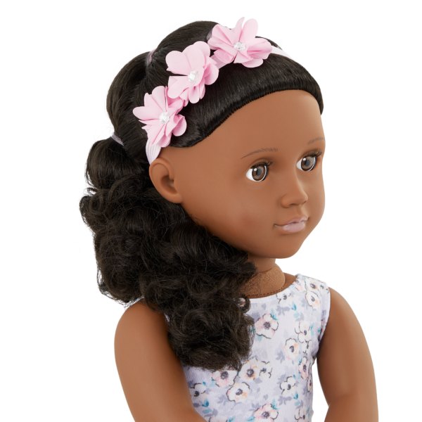 Our Generation 18-inch Ballerina Doll Mysa with Brown Eyes & Black Hair