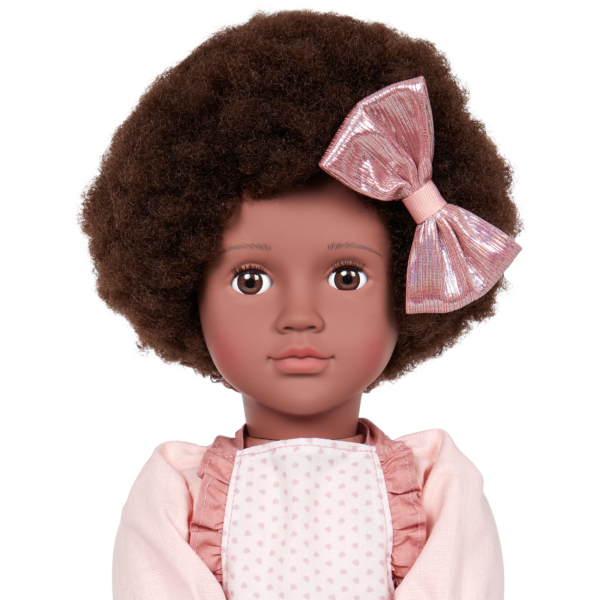 Our Generation 18-inch Doll Jamila with Brown Eyes & Brunette Hair