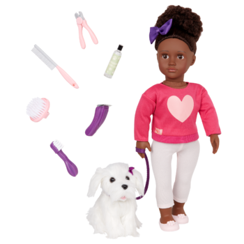 Our Generation 18-inch Doll & Pet Choyce & Jewel