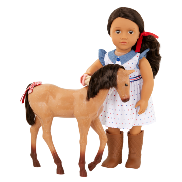 Our Generation Daria 18-inch Equestrian Doll & Horse