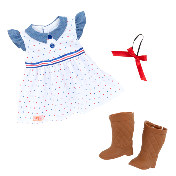 Our Generation 18-inch Doll Shelley Equestrian Outfit