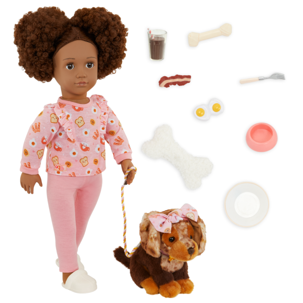 Our Generation 18-inch Doll & Pet Camryn & Coco