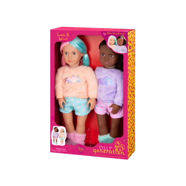 Our Generation Lumi & Isabel 18-inch Best Friend Dolls Packaging