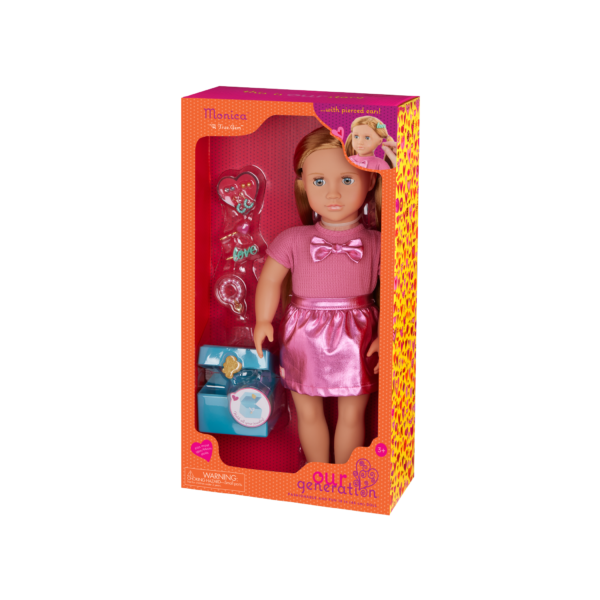 Our Generation 18-inch Jewelry Doll Monica in Packaging