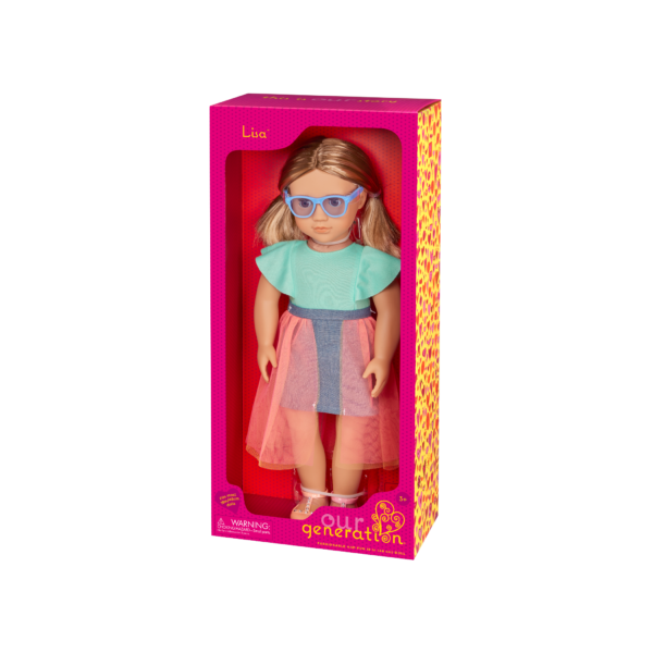 Our Generation 18-inch Fashion Doll Lisa in Packaging