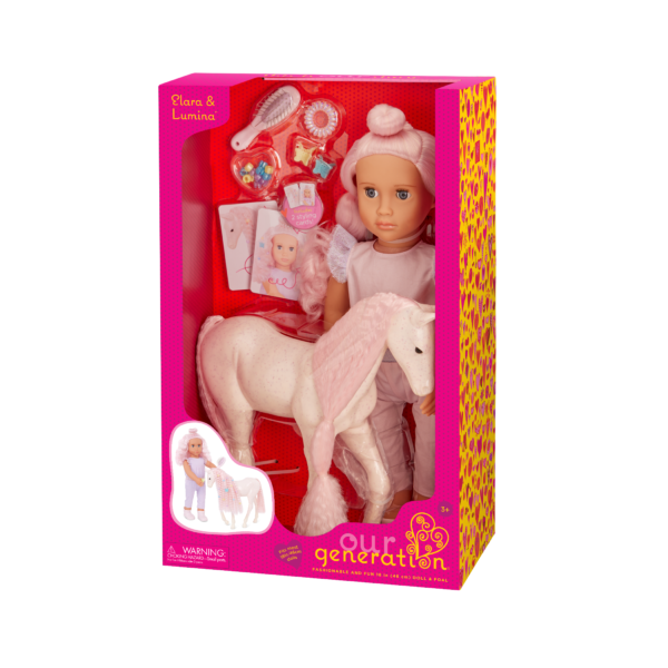Our Generation Doll & Horse Foal in Packaging