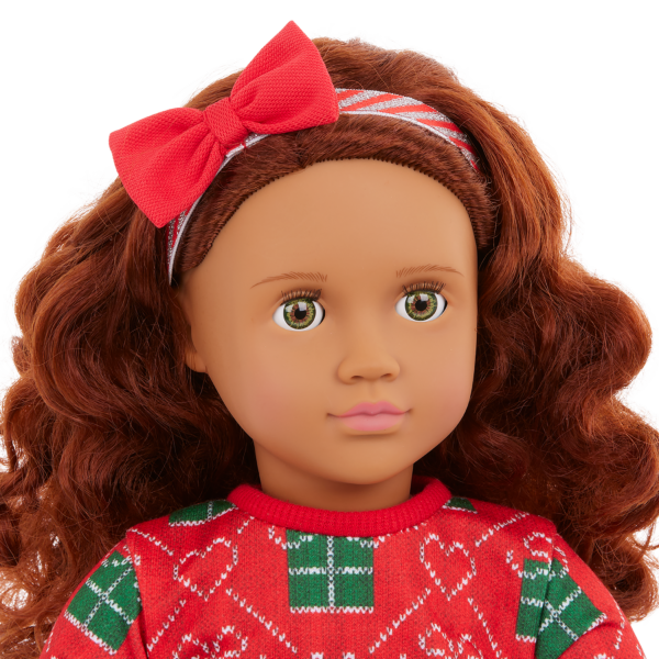 Our Generation 18-inch Doll Luz with Hazel Eyes & Auburn Hair