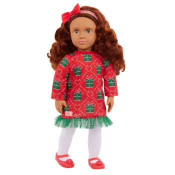 Our Generation 18-inch Holiday Doll Luz