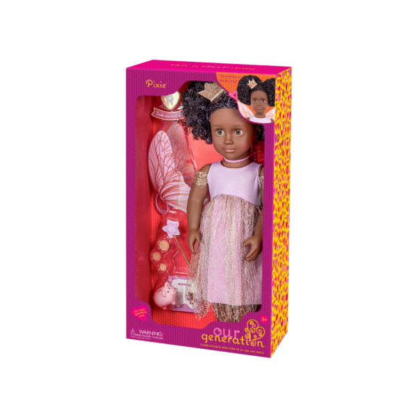 Our Generation 18 inch Tooth Fairy Doll Pixie in packaging