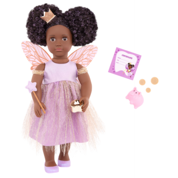 Our Generation 18 inch Tooth Fairy Doll Pixie and accessories
