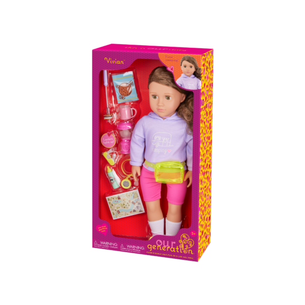 Our Generation 18 inch Doll Vivian in packaging