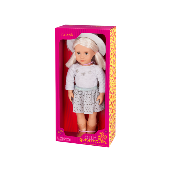 Our Generation 18-inch Doll Abigale Packaging