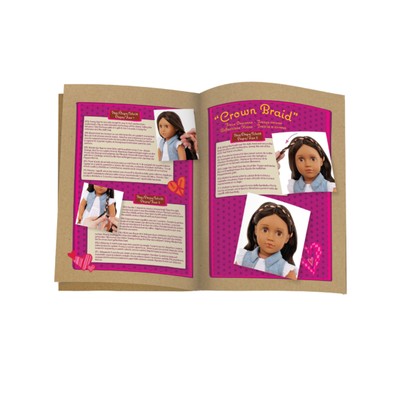 Hair Style Booklet for 18 inch Hair Play Doll