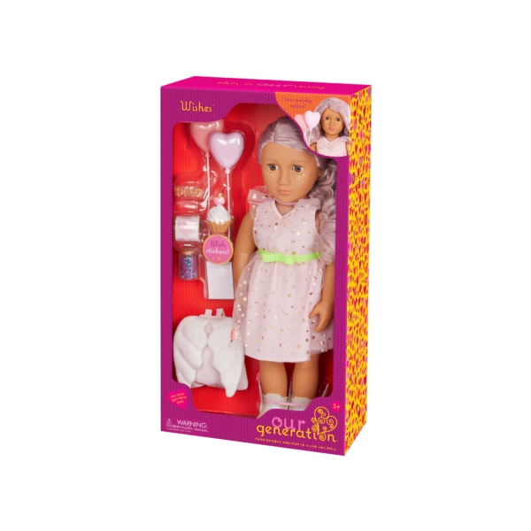Our Generation 18 inch Doll Wishes in packaging