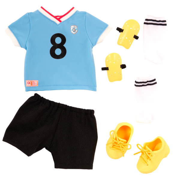Our Generation Doll Soccer Uniform