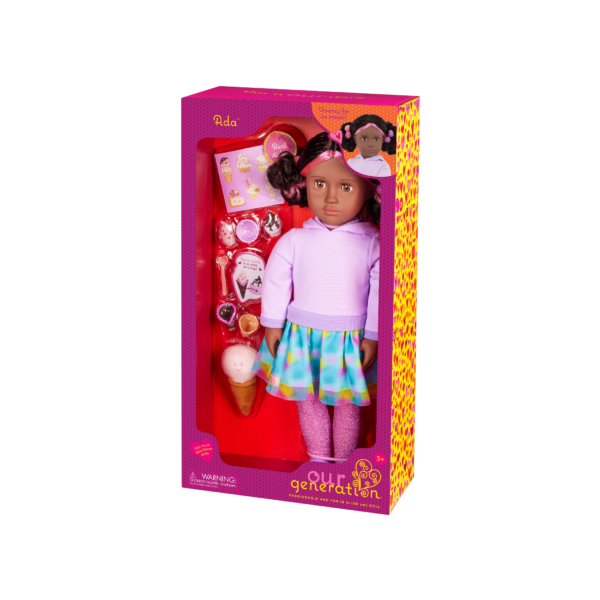 Our Generation 18 inch doll Ada in packaging