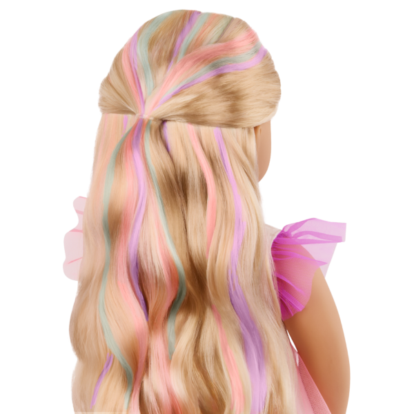 Our Generation Doll Tessie Rainbow Hair