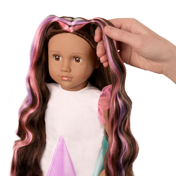 Our Generation Doll Tania Rainbow Hair