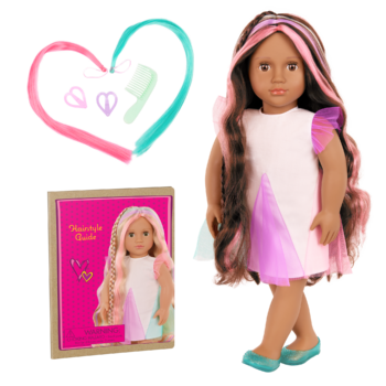 Our Generation 18" Hair Grow Doll Tania & Accessories