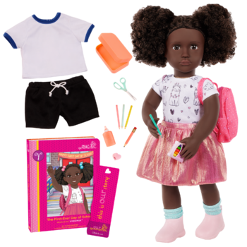 Our Generation 18-inch Doll Virginia & Storybook