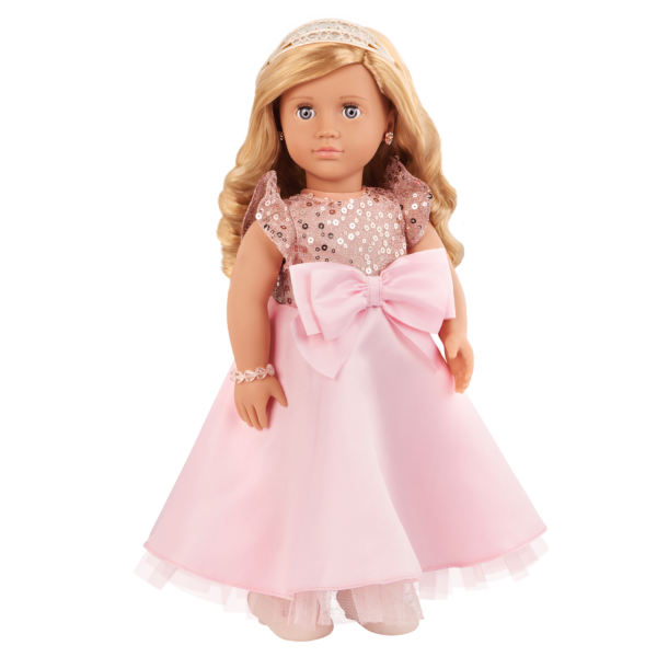 Our Generation 30th Anniversary Doll Allyn in Pink Gown