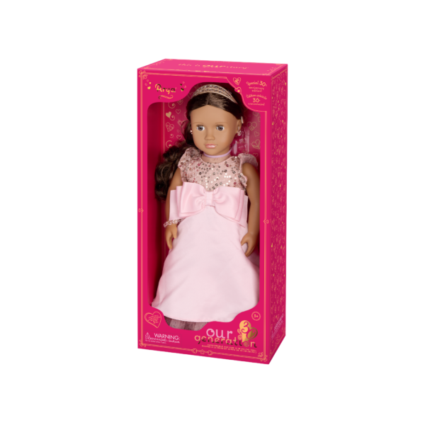 Our Generation Special Edition 30th Anniversary Collectible Doll Arya in Packaging