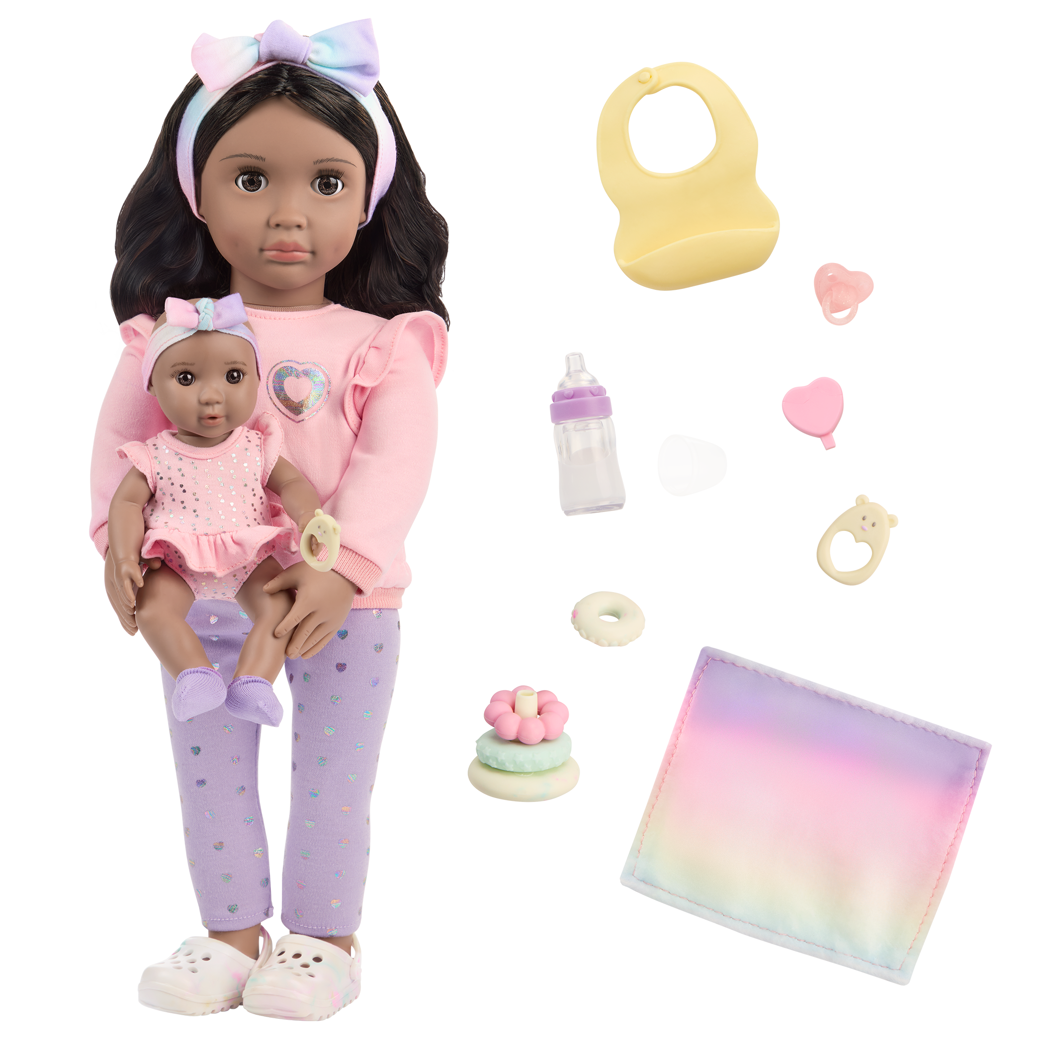 Our Generation 18-inch Doll Tayla & Baby Sister Shae Tayla & Shae - Image 1