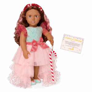 Our Generation 18-inch Holiday Doll Candie
