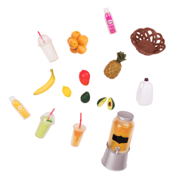 Our Generation Juice Bar Play Food Accessories for 18-inch Dolls