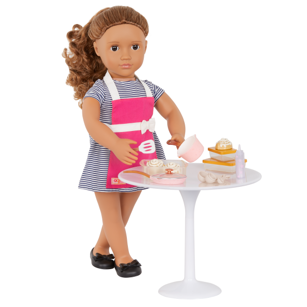 Our Generation In The Kitchen Set Cooking Accessories 18-inch Doll Isa