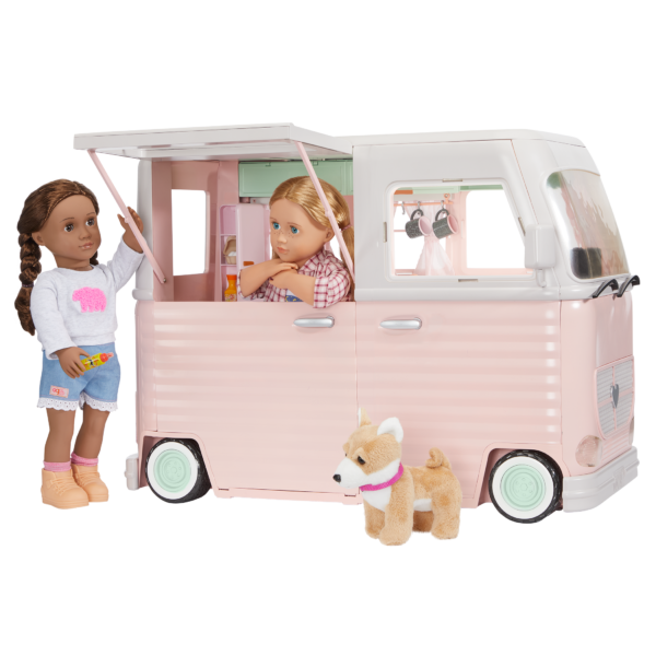 Our Generation Doll Camper Opening Back Window