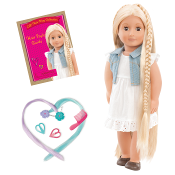 18-inch Doll Phoebe & Berry Nice Salon Day Set Bundle