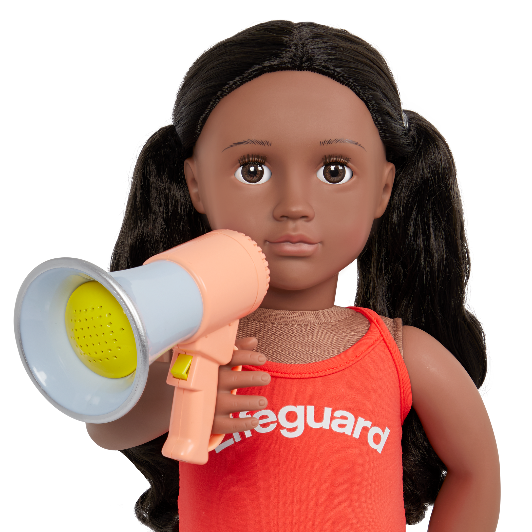 Lifeguard Playset Functional Megaphone for 18-inch Dolls