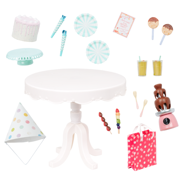 Our Generation Party Time Birthday Set for 18-inch Dolls