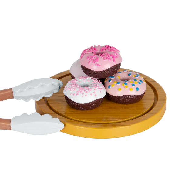 Our Generation Baker's Kitchen Set Donut Accessories for 18-inch Dolls