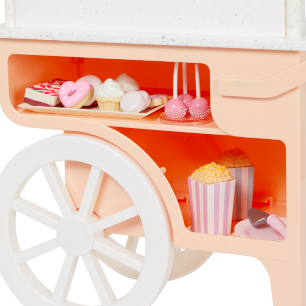 Our Generation Oh So Sweet Dessert Cart Storage