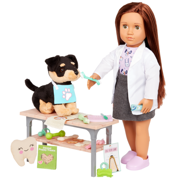 Our Generation Canine Care Pet Dentist Set for 18-inch Dolls