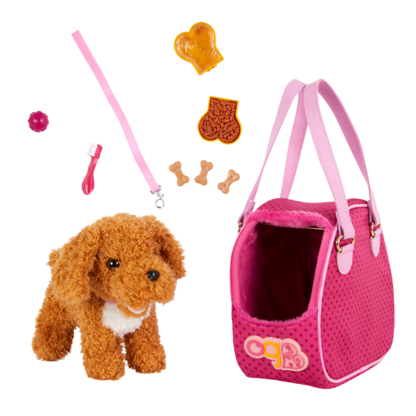 Our Generation Hop In Dog Carrier for 18-inch Dolls