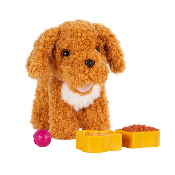 Our Generation Hop In Dog Carrier Pet Poodle Stuffed Animal Toy Accessories