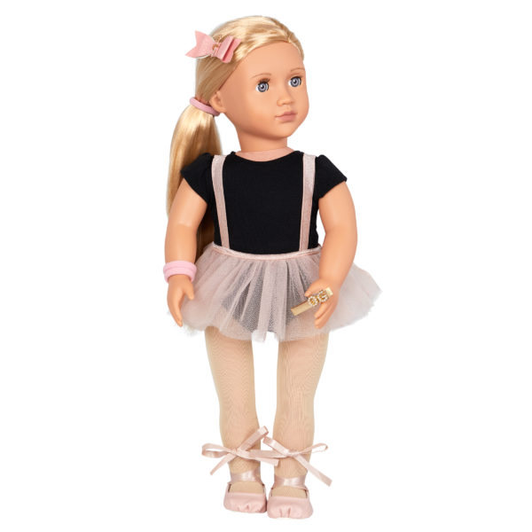 Our Generation Ballet Beauty Set 18-inch Doll Ballerina Hair Bow
