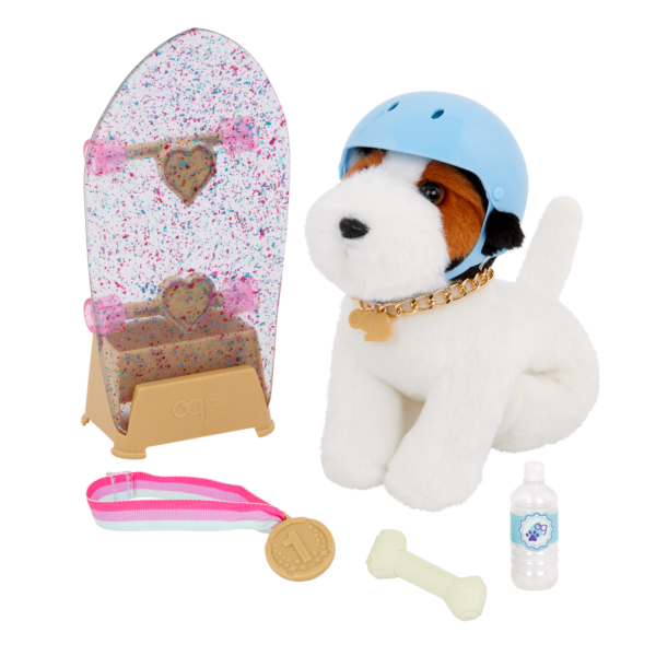Our Generation Pro Skater Pup 6-inch Dog Plush
