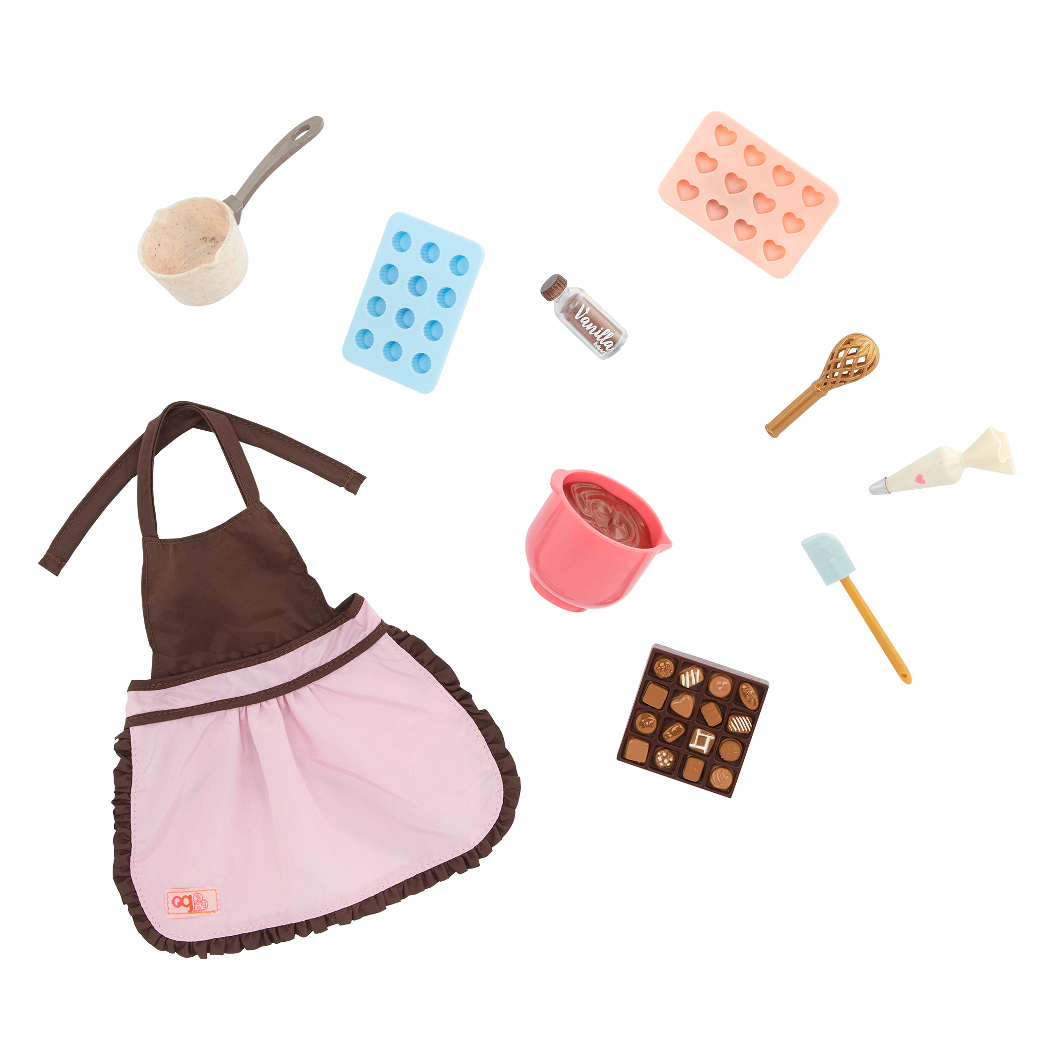 Our Generation Let's Make Chocolate Baking Set for 18-inch Dolls 