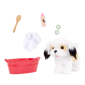 Our Generation Spa Day Pet Set with Shih Tzu Plush
