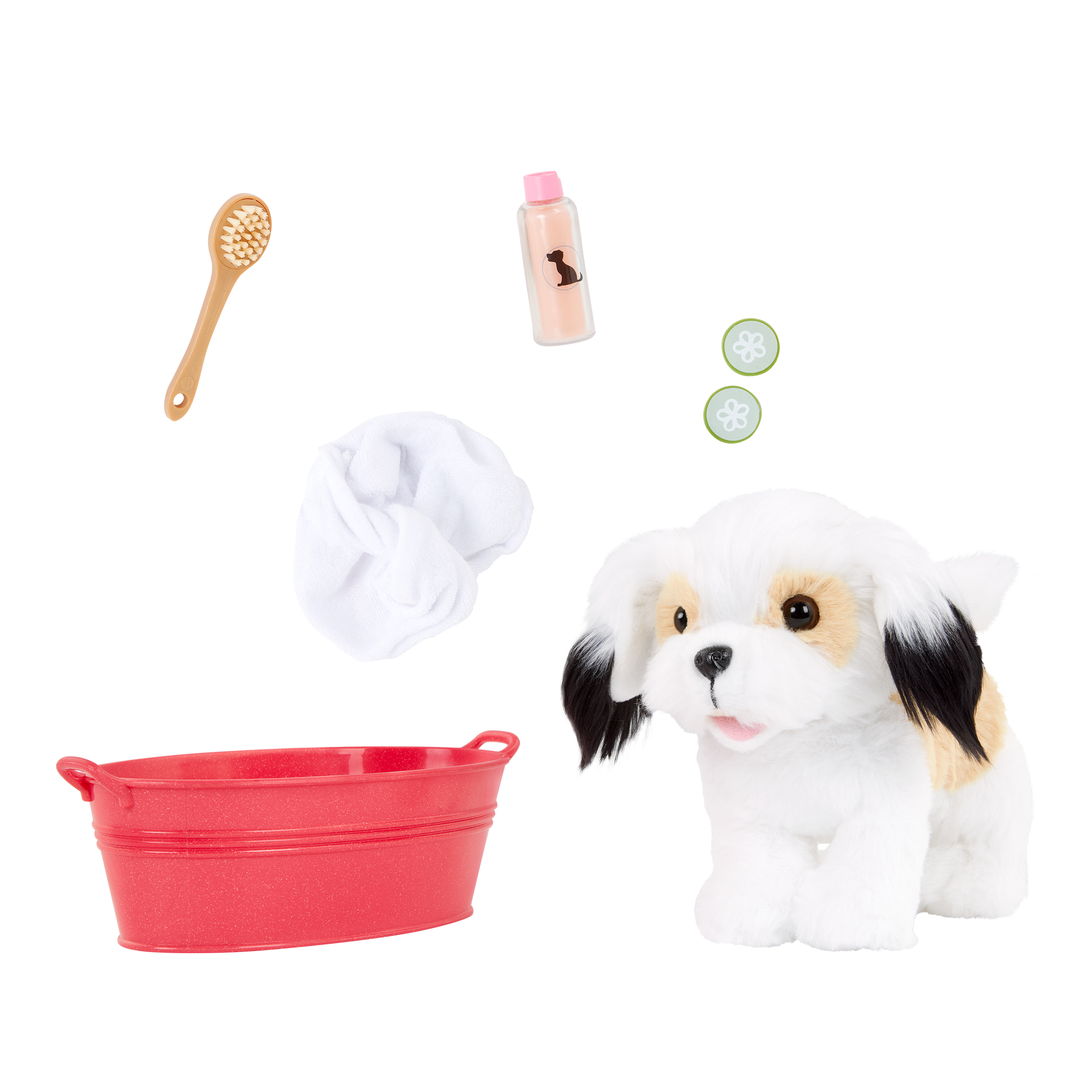 Our Generation Spa Day Pet Set with Shih Tzu Plush 