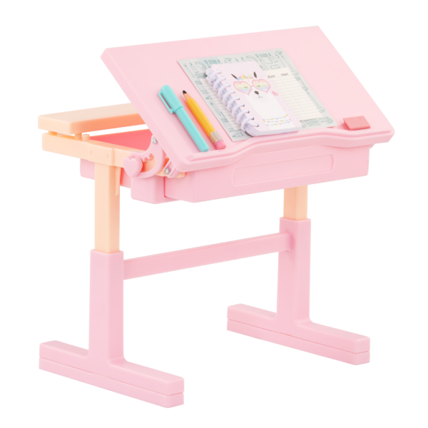Our Generation Pink Tilting Desk