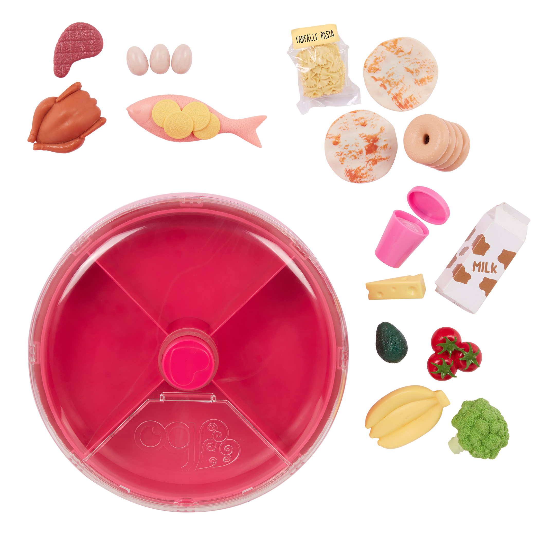 Our Generation Spin & Serve Play Food Set for 18-inch Dolls 