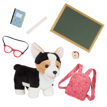 Our Generation Posable Preschool Puppy for 18-inch Dolls